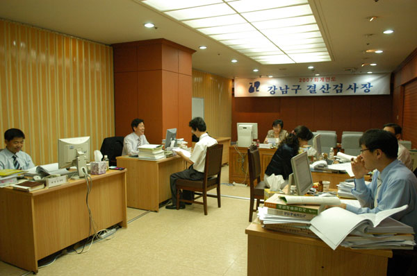 2008 강남구 결산검사 활동