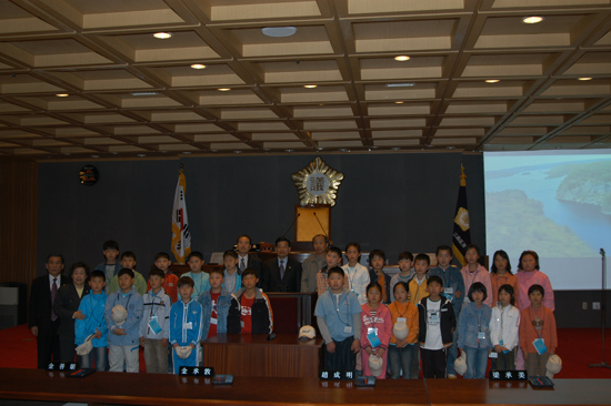 영천초등학교 어린이 방문