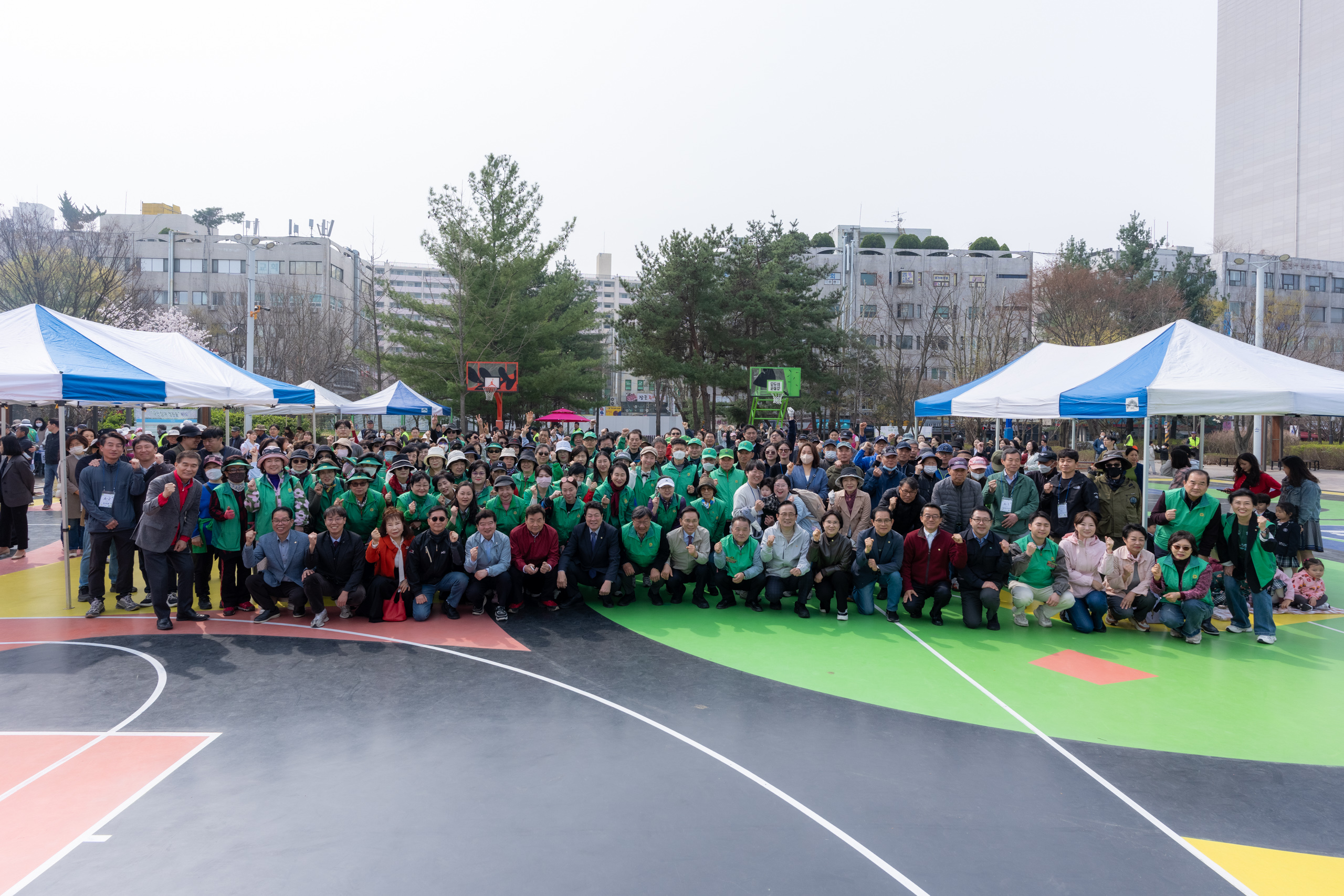구민참여 정원숲 조성 행사
