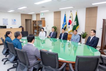 강남구 관내 유관기관 방문(수서경찰서)
