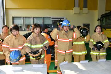민·관 합동 화재 예방 훈련 및 캠페인