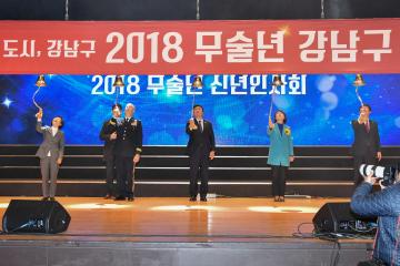 2018년 강남구 신년인사회