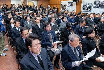 도산안창호 서거 제88주기 추모식